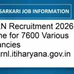 HKRN Recruitment 2026: Apply Online for 7600 Various Vacancies @hkrnl.itiharyana.gov.in