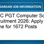 HPSC PGT Computer Science Recruitment 2026: Apply Online for 1672 Posts