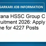 Haryana HSSC Group C Phase-II Recruitment 2026: Apply Online for 4227 Posts