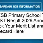 MPESB Primary School Teacher PSTST Result 2026 Announced: Check Your Merit List and Scorecard Here