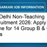 NIT Delhi Non-Teaching Recruitment 2026: Apply Online for 14 Group B & C Posts