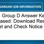 RRB Group D Answer Key 2026 Released: Download Response Sheet and Check Notice