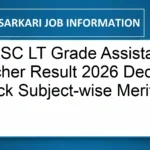 UPPSC LT Grade Assistant Teacher Result 2026 Declared: Check Subject-wise Merit List
