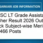 UPPSC LT Grade Assistant Teacher Result 2026 Out: Check Subject-wise Merit List for 7466 Posts