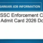 UPSSSC Enforcement Constable PET Admit Card 2026 Download Now