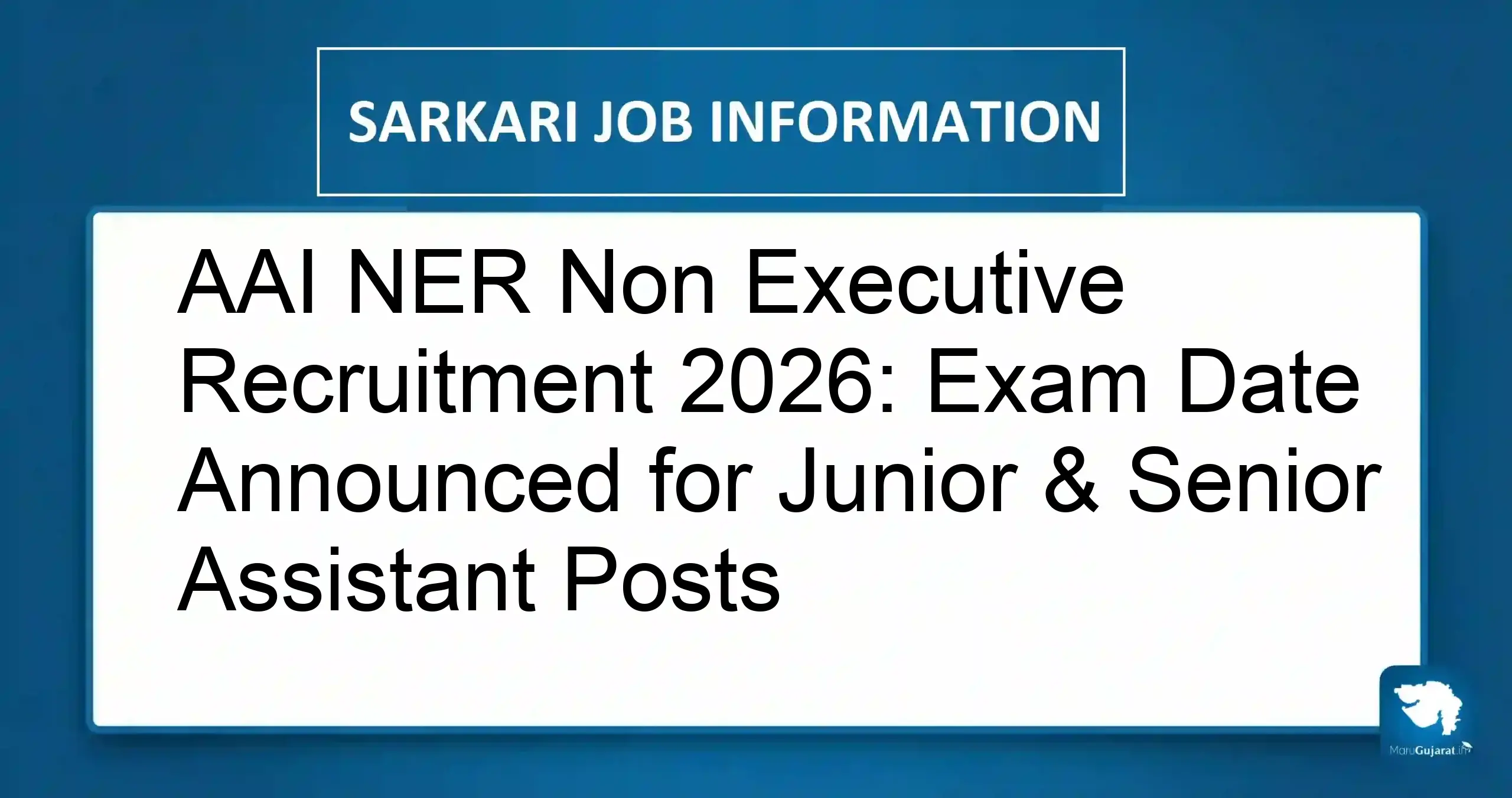 AAI NER Non Executive Recruitment 2025